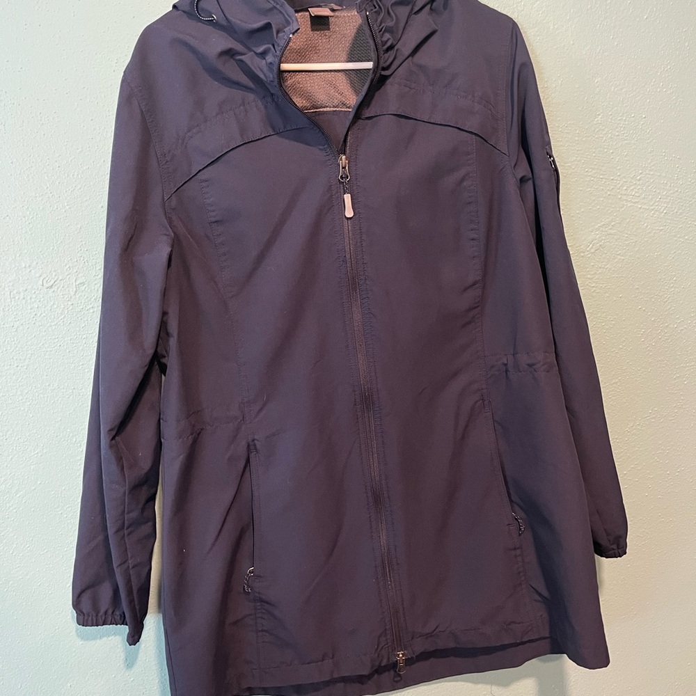 Women's Eddie Bauer Navy Hooded Jacket